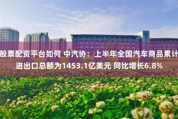 股票配资平台如何 中汽协：上半年全国汽车商品累计进出口总额为1453.1亿美元 同比增长6.8%